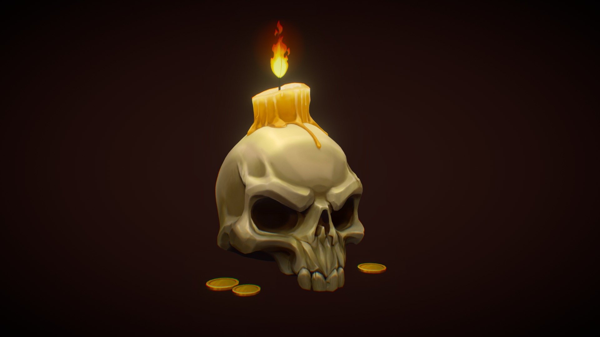 Concept art by Betty Jiang

Follow me on Instagram: @nav.nikitina3 - Stylized skull with a candle - 3D model by nav.nikitina3 3d model