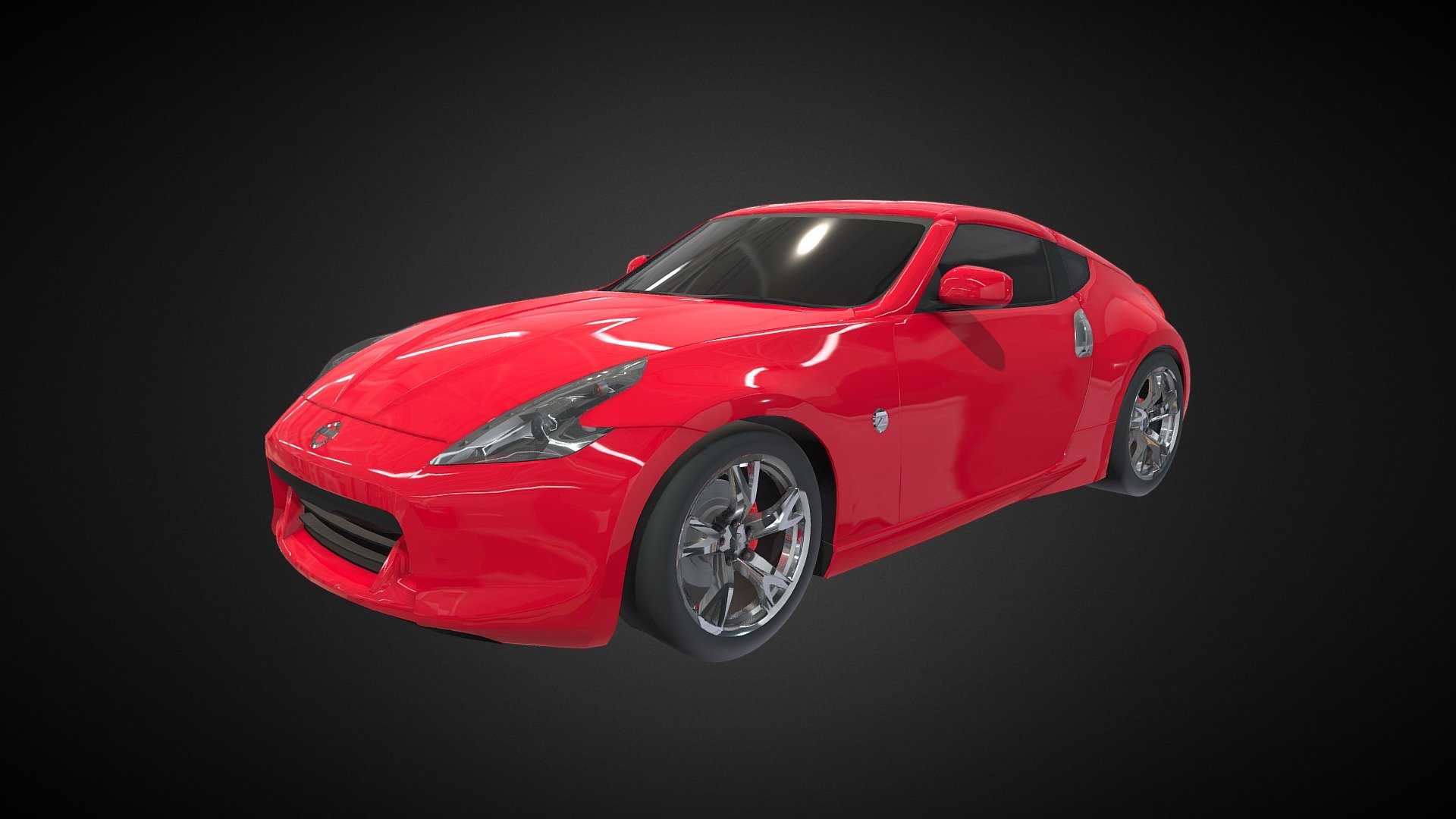 Low poly model, 370z game dev ready - download

The Nissan 370Z (known as the Fairlady Z Z34 in Japan) is a 2-door, 2-seater sports car (S-segment in Europe) manufactured by Nissan Motor Company.[2] It was announced on October 29, 2006, and was first shown at an event in Los Angeles ahead of the 2008 Greater LA Auto Show,[3] before being officially unveiled at the show itself.[4][5] The 370Z is the sixth generation of the Nissan Z-car line, succeeding the 350Z. The 370Z marks the last production car with a naturally aspirated and high-rev V6 coupled to a manual transmission. The 2020 model year was the final model year for the 370Z.[6] The line was continued by the Nissan Z (RZ34) on a modified version of the same platform.

source: Wikipedia - Nissan 370z [Download] - Buy Royalty Free 3D model by Hermes - 3D Assets (@BrunoHermes) 3d model