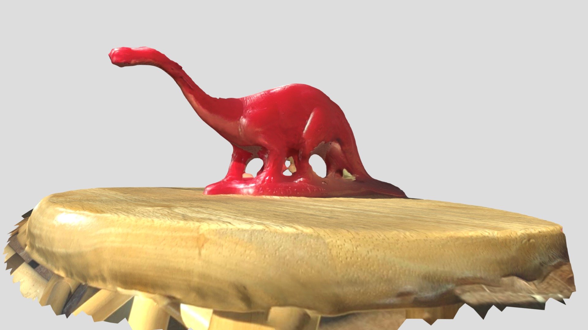 This Apatosaurus figurine was captured with an iPad Pro 2 and the TRNIO app on January 17, 2021 3d model