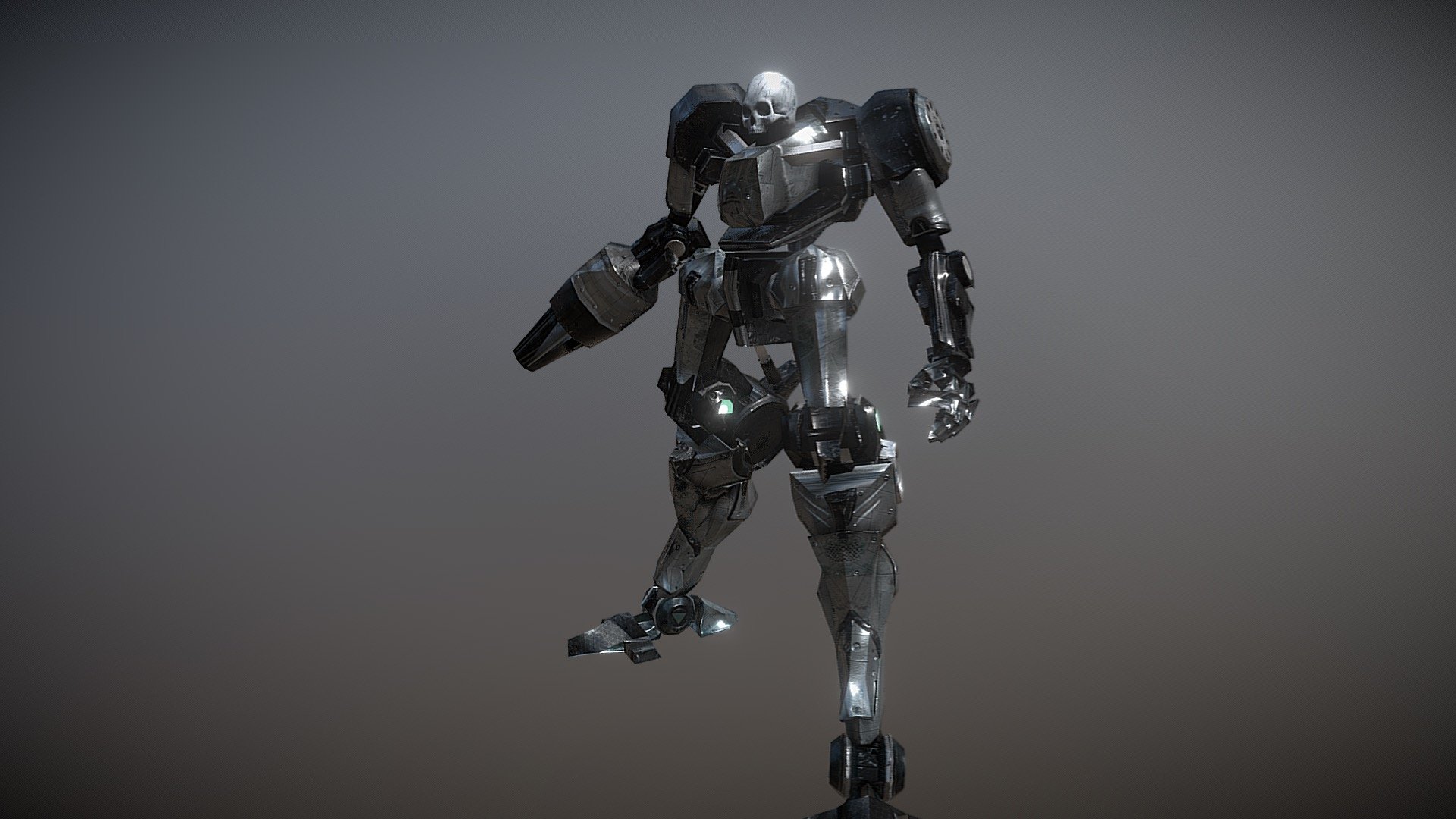 Game ready character - Robot Warrior - Buy Royalty Free 3D model by Dexsoft Games (@dexsoft-games) 3d model