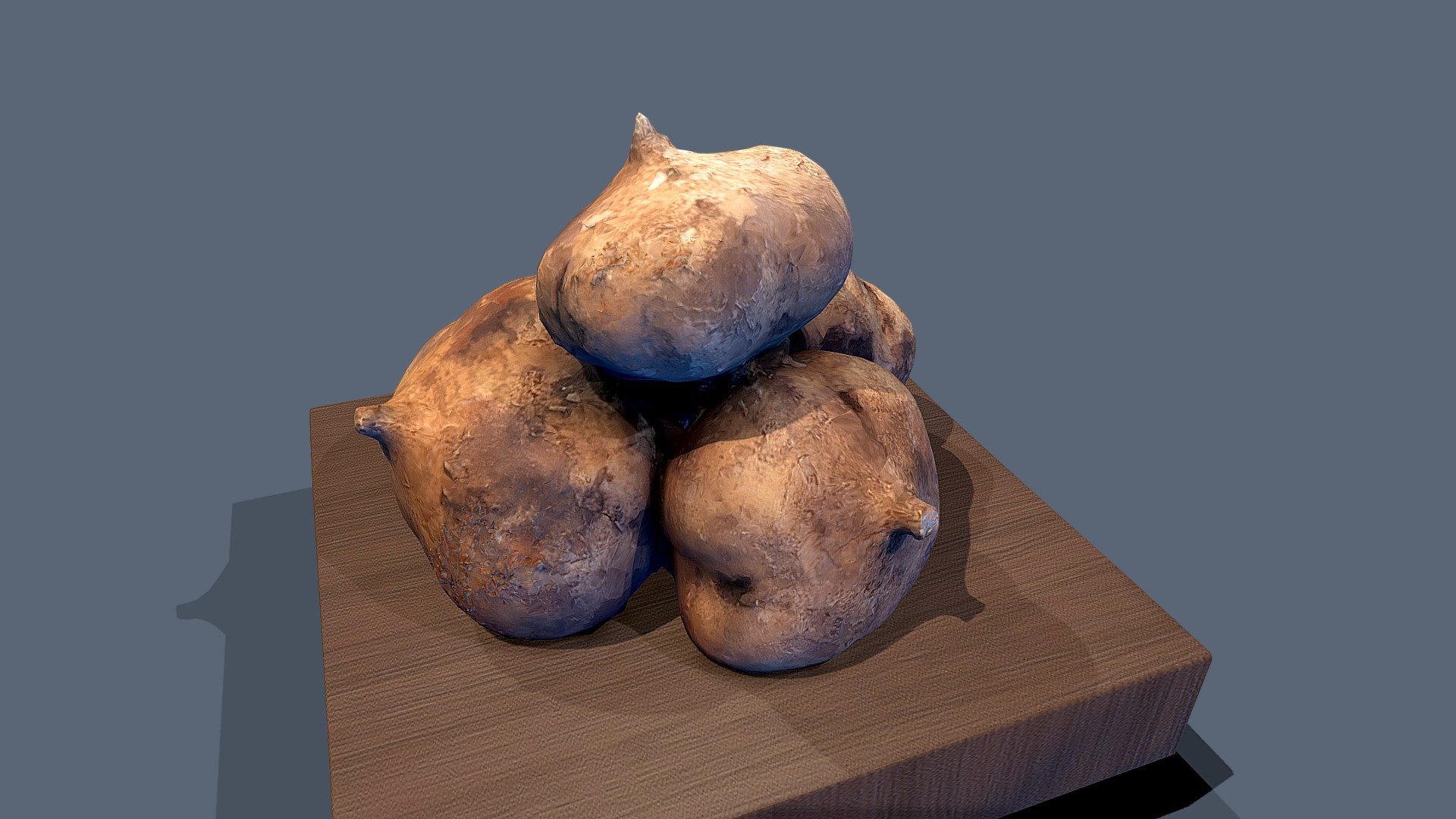 exotic fruit jicama root fruta raiz comida food

Texture 2K and / or 4K clean UV, 

Clean UV, unfold polygons and ready for mobil games, 

medium or low polygons VR AND AR ready.


You can search for more assets like this:

 by click here
And a great partner

by click here - exotic fruit jicama root fruta raiz comida food - Buy Royalty Free 3D model by marlyn (@marlynbar) 3d model