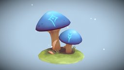 Mushrooms plants, mushroom, photoshop, hand, environment