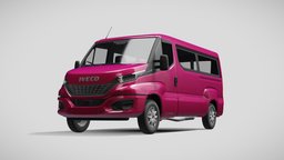 Iveco Daily Window Van L2H1 2020 automobile, transport, auto, vehicle, car