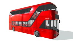 London Double-decker Bus red, london, van, transport, british, double, bus, routemaster, england, uk, enviro, public, autobus, decker, doubledecker, double-decker, citybus, vehicle, car