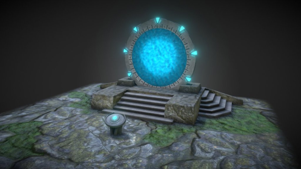 The Gateway to another Planet based on the Series &ldquo;stargate sg1