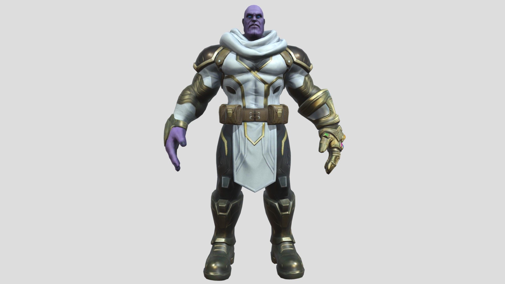 This is Thanos Annihilation version, well textured or rigged. You can download it and can use on your animations. 

File Format : 
•FBX
•PNG - Thanos Annihilation(Textured ) (Rigged) - Download Free 3D model by 3D MODELS (@CAPTAAINR) 3d model