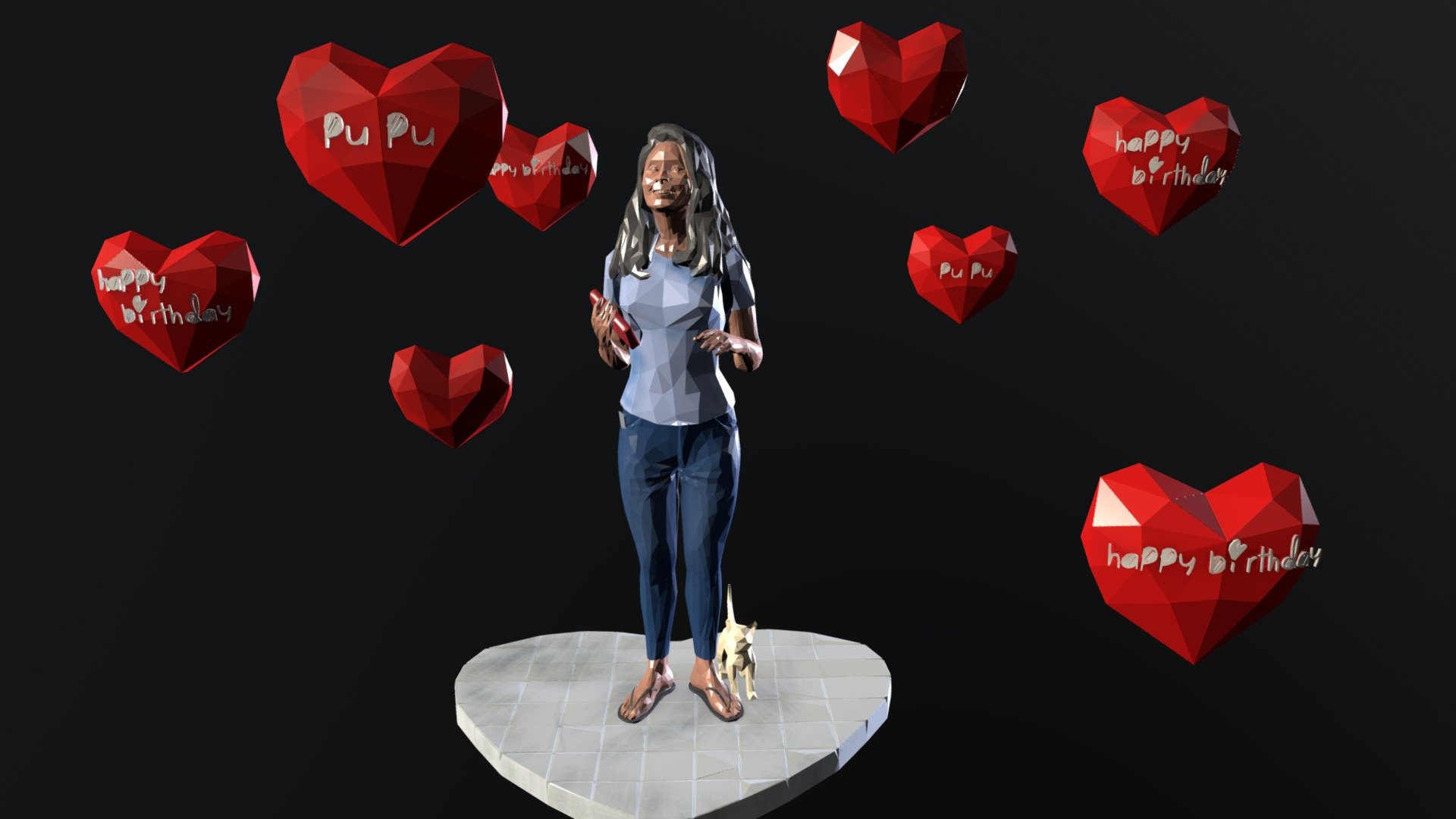 My love - 3D model by Nisal Wickramasekara (@Nisal89) 3d model