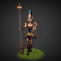 Iris warrior, character, charactermodeling, girl, characterdesign