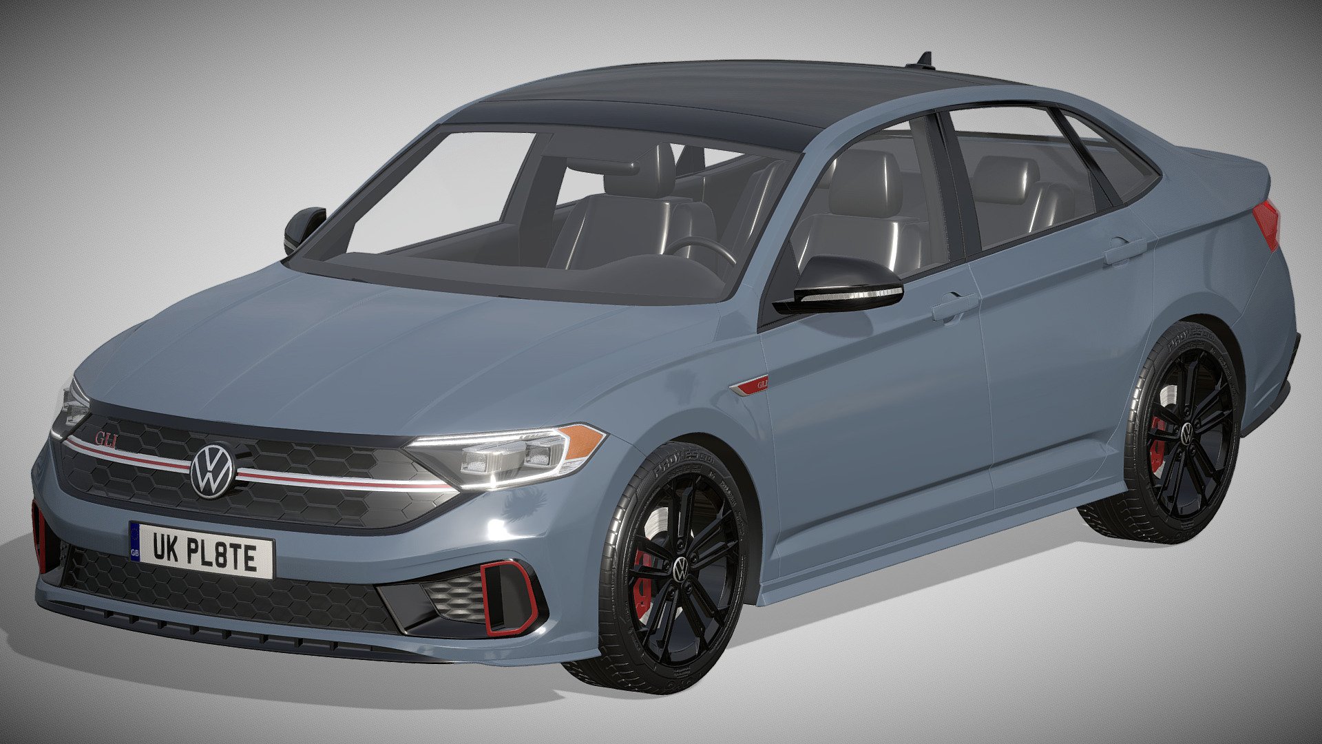 Volkswagen Jetta GLI 2022

https://www.vw.com/en/models/jetta-gli.html

Clean geometry Light weight model, yet completely detailed for HI-Res renders. Use for movies, Advertisements or games

Corona render and materials

All textures include in *.rar files

Lighting setup is not included in the file! - Volkswagen Jetta GLI 2022 - Buy Royalty Free 3D model by zifir3d 3d model