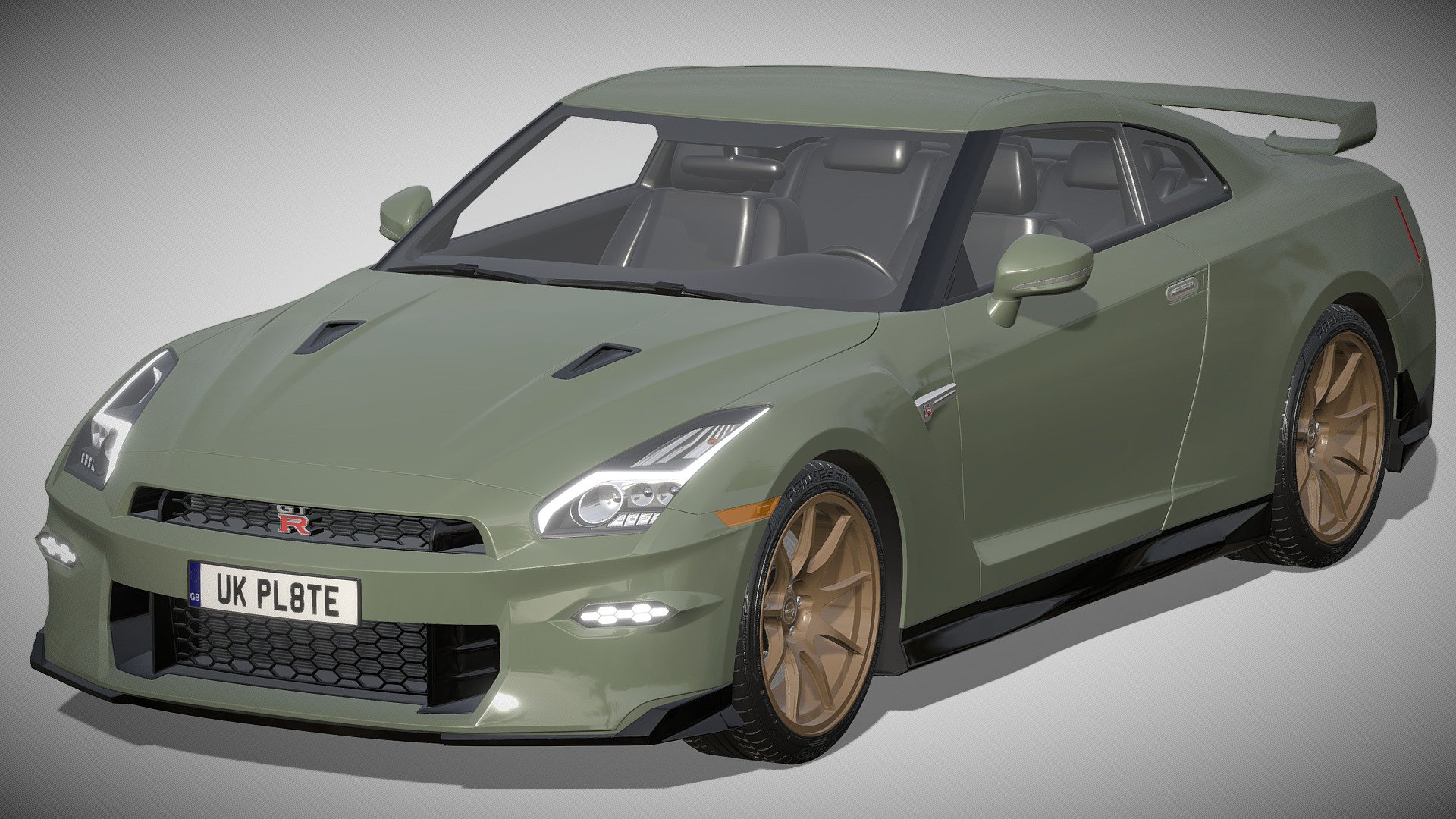 Nissan GT-R 2024

https://www.nissanusa.com/vehicles/sports-cars/gt-r.html

Clean geometry Light weight model, yet completely detailed for HI-Res renders. Use for movies, Advertisements or games

Corona render and materials

All textures include in *.rar files

Lighting setup is not included in the file! - Nissan GT-R 2024 - Buy Royalty Free 3D model by zifir3d 3d model