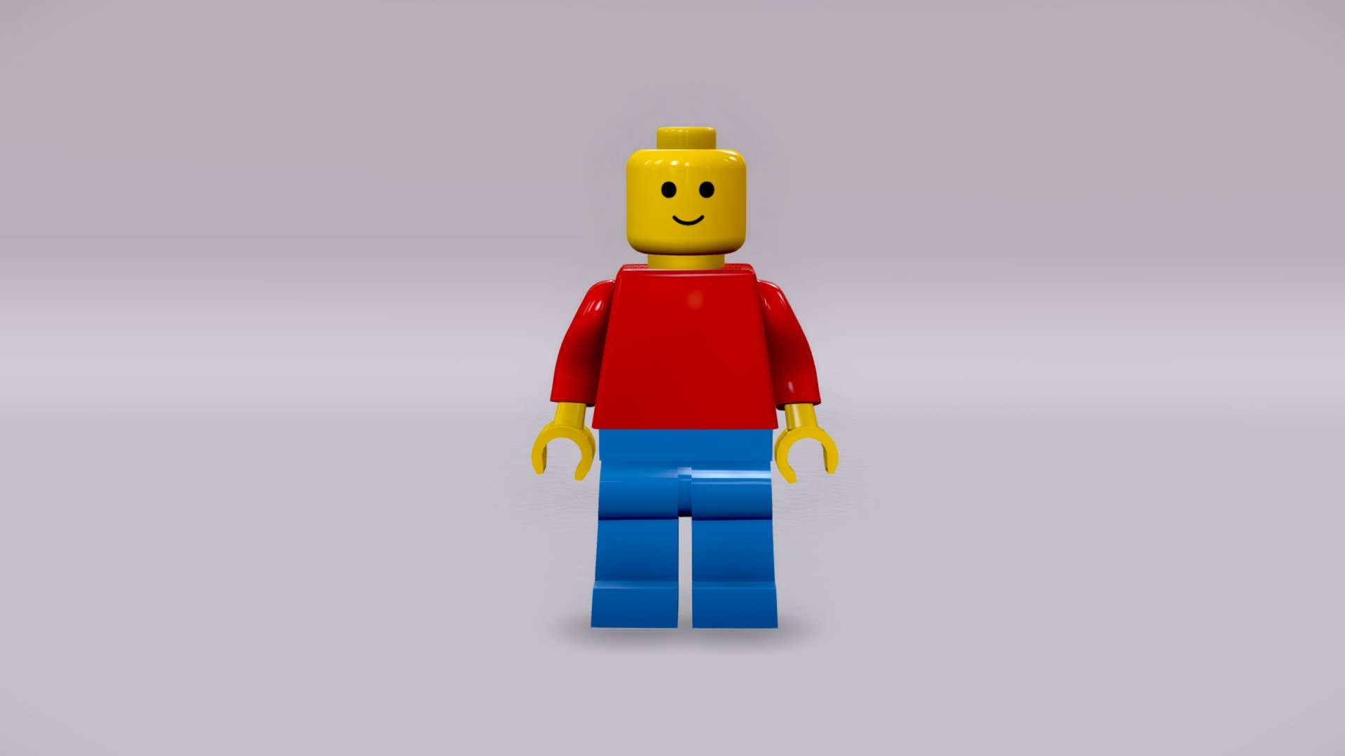 Lego man - Lego Man - 3D model by Ben_B (@benbui) 3d model