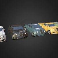 Pickup Trucks for SL truck, prop, materials, secondlife, decor, static, utility, vehicle, lowpoly, car
