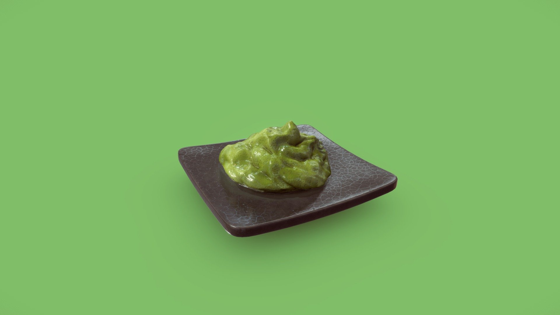 :) A quick wasabi material for my scene 3d model