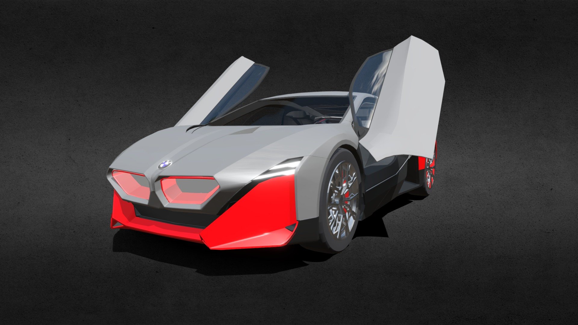 BMW vision M next Concept 2019 - Download Free 3D model by Davidson (@a0930582398) 3d model
