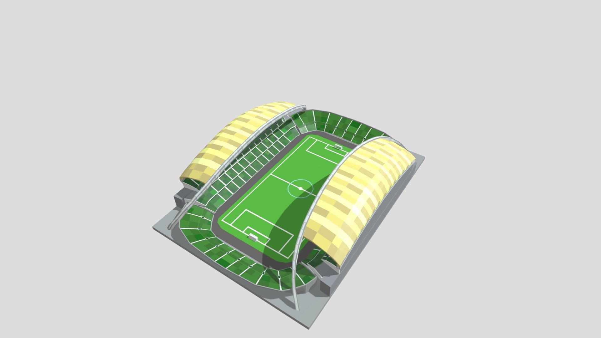 Hong Kong Stadium,
Foot Ball Playground,
Find out more at businessyuen.com - Hong Kong Stadium - Buy Royalty Free 3D model by businessyuen 3d model