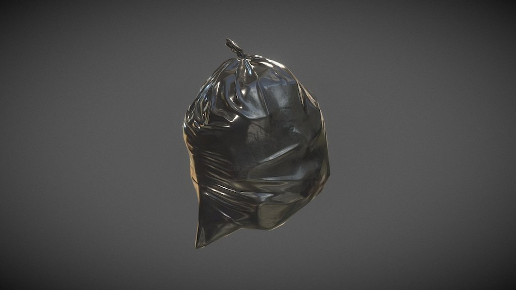 game ready lowpoly model - Trash Bag - 3D model by J.Seok Lee (@sonaki82) 3d model