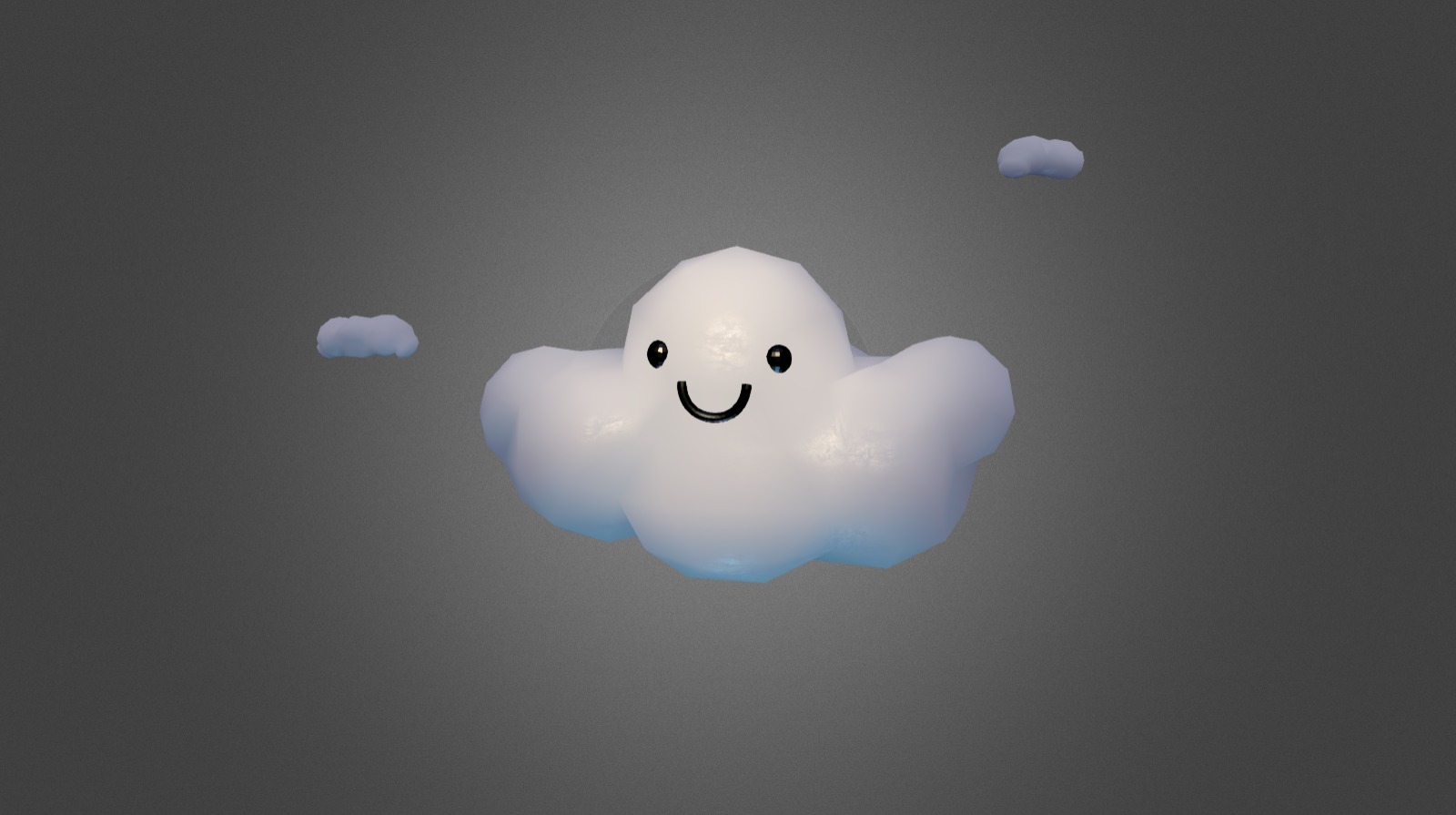 Sparkle Cloud of Ultra Cuteness - 3D model by Dave Dind (@davedind) 3d model