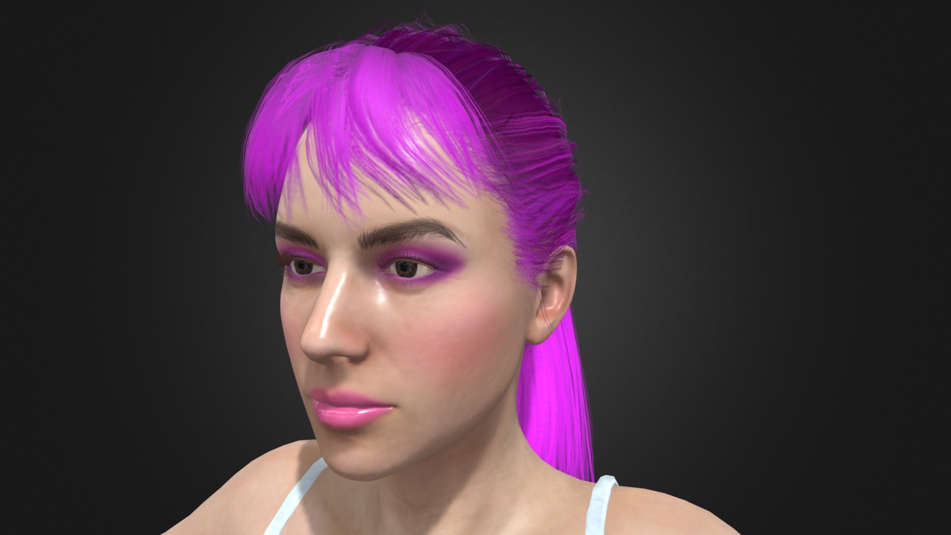 Character Pink Girl

I tried to make such a character - a girl. I'm studying)


Follow: https://sketchfab.com/samsikua/models - Character Pink Girl - 3D model by samsikua 3d model
