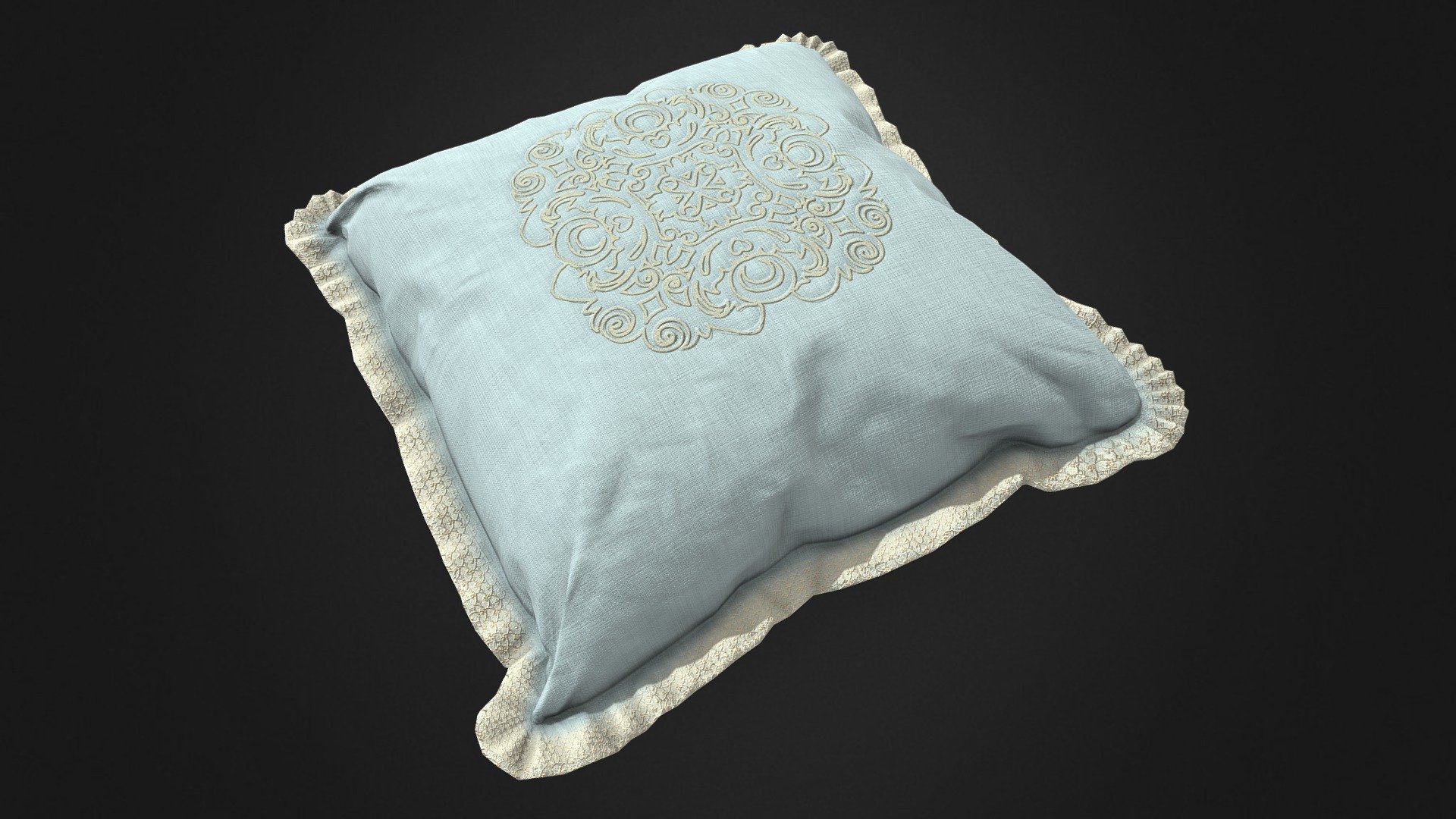 Game ready - Pillow - Buy Royalty Free 3D model by Aaron Winnenberg (@winnenbergaaron) 3d model