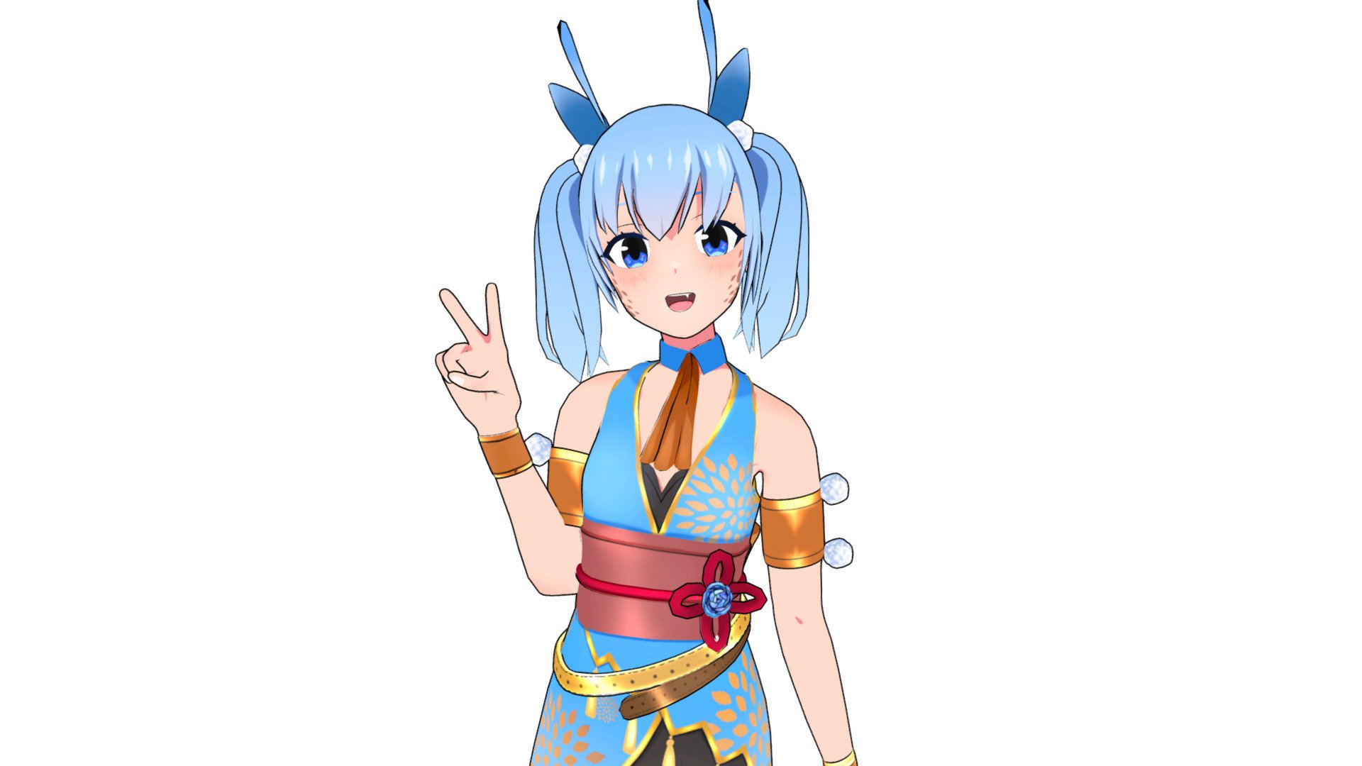 Client commission work for VRChat avatar &amp; Vtuber model. Modelled, Rigged and Textured in blender.

Follow me on Twitter: https://twitter.com/antro3dcg

I'm open for commissions.
My card: https://antro.carrd.co


 - Oni - Commission Work - 3D model by Antro (@Antro3d) 3d model