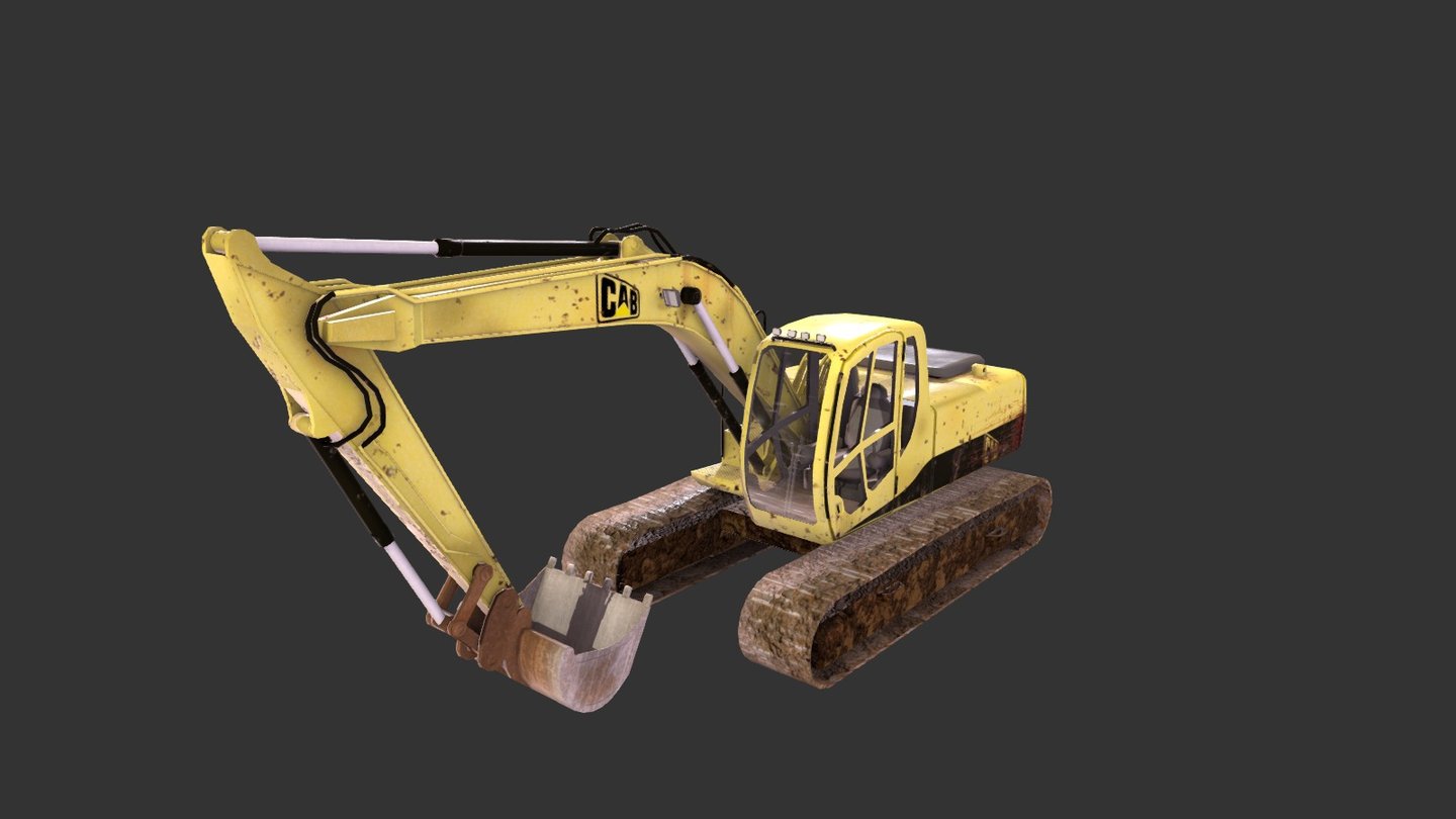 A low poly excavator (5.159) used for gaming.

Defuse, normal and specular 3d model
