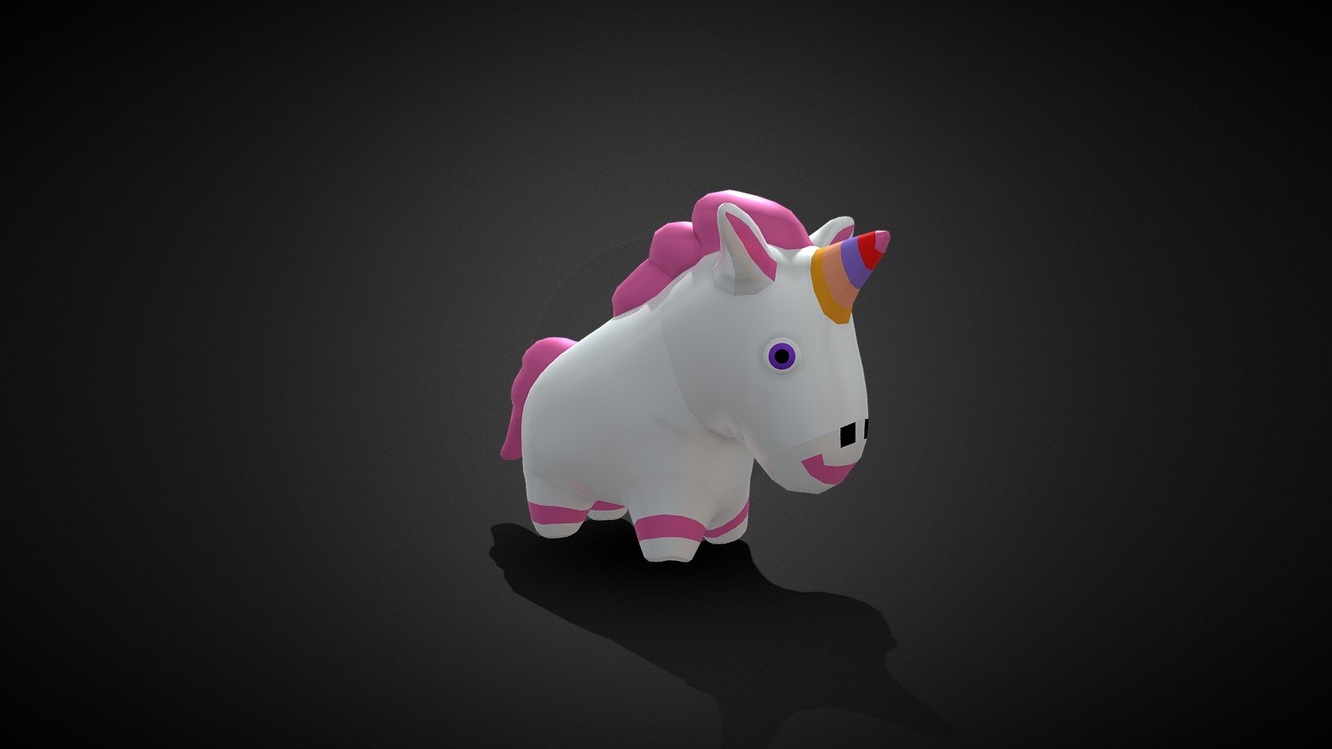 Unicorn 3D Model 3d model