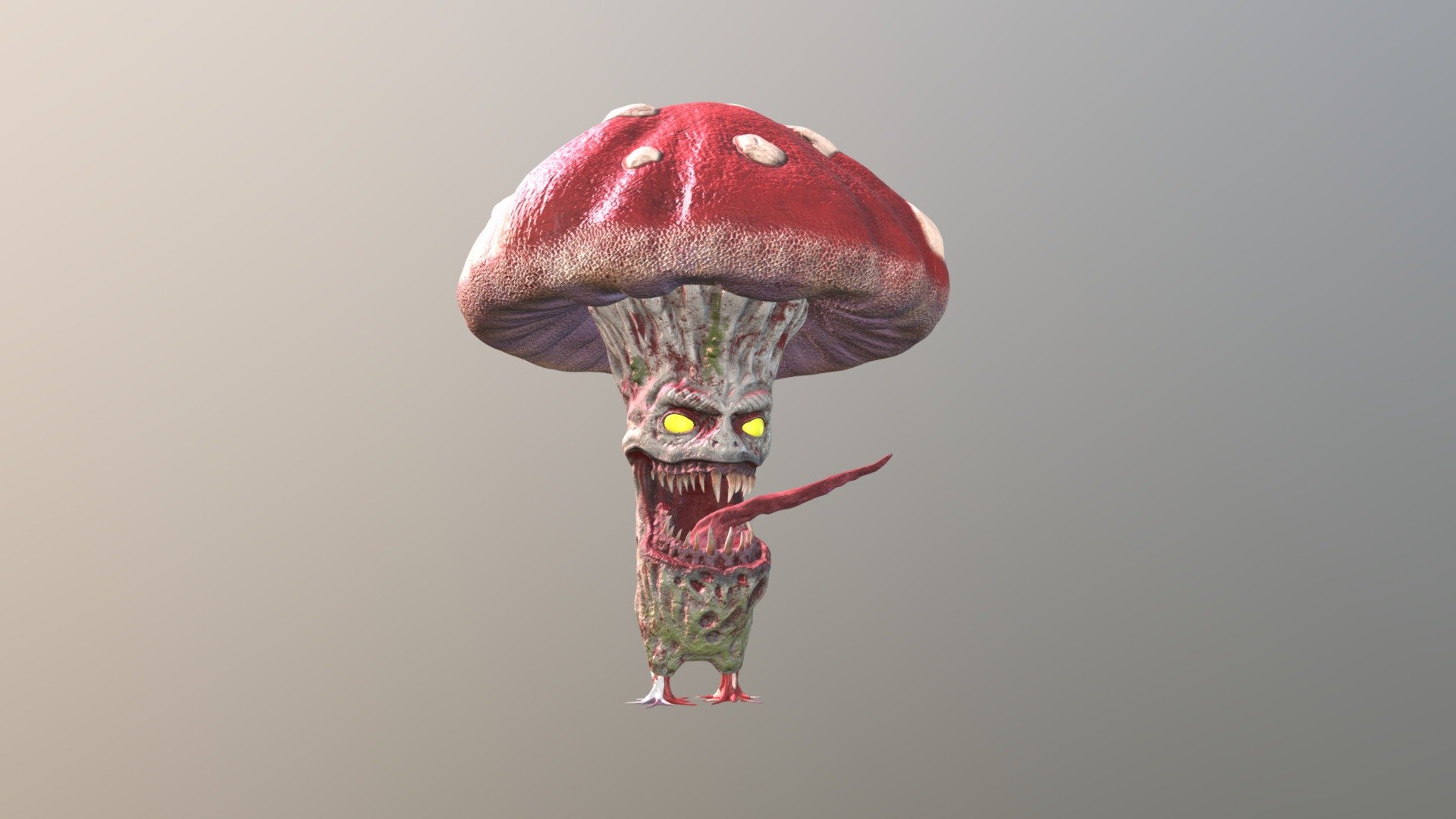 Evil Mushroom is mesh highpoly model. You can use this model in your own projects. It was created in my concept art so it is completely original. I hope you like my model.

Geometry: Polygon mesh
Polygons 113,728
Vertices 113,731 - Evil Mushroom With A Smile - Buy Royalty Free 3D model by ulenspy 3d model