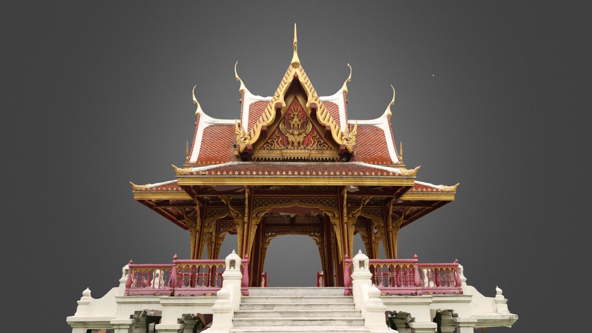 Sala Thai at Thailand Cultural Center (Hi res) - 3D model by GoodScan 3D (@goodscan3d) 3d model