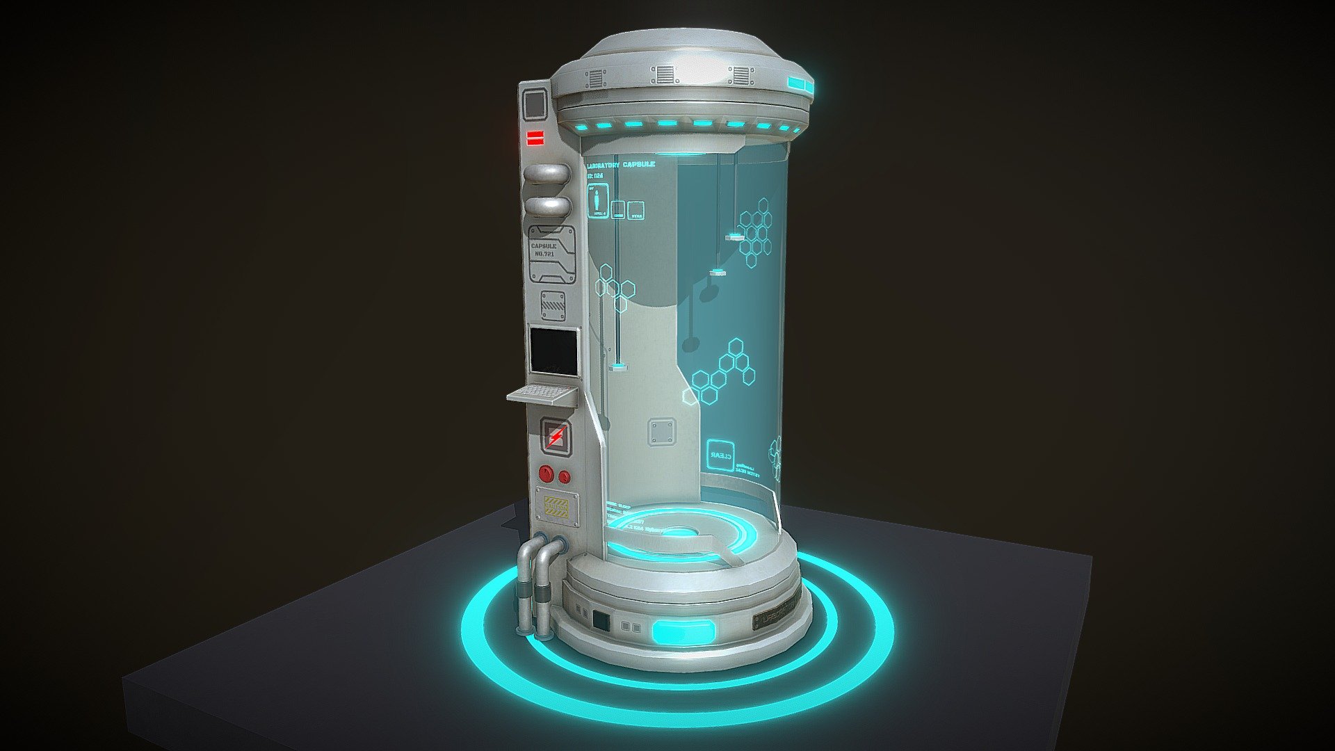 Low-poly Sci-fi Laboratory Capsule

Modeled in Maya, UV mapped and textured.

Available Format: OBJ, FBX

Thank you so much for your interest! - Sci-fi Laboratory Capsule - Buy Royalty Free 3D model by tran.ha.anh.thu.99 3d model