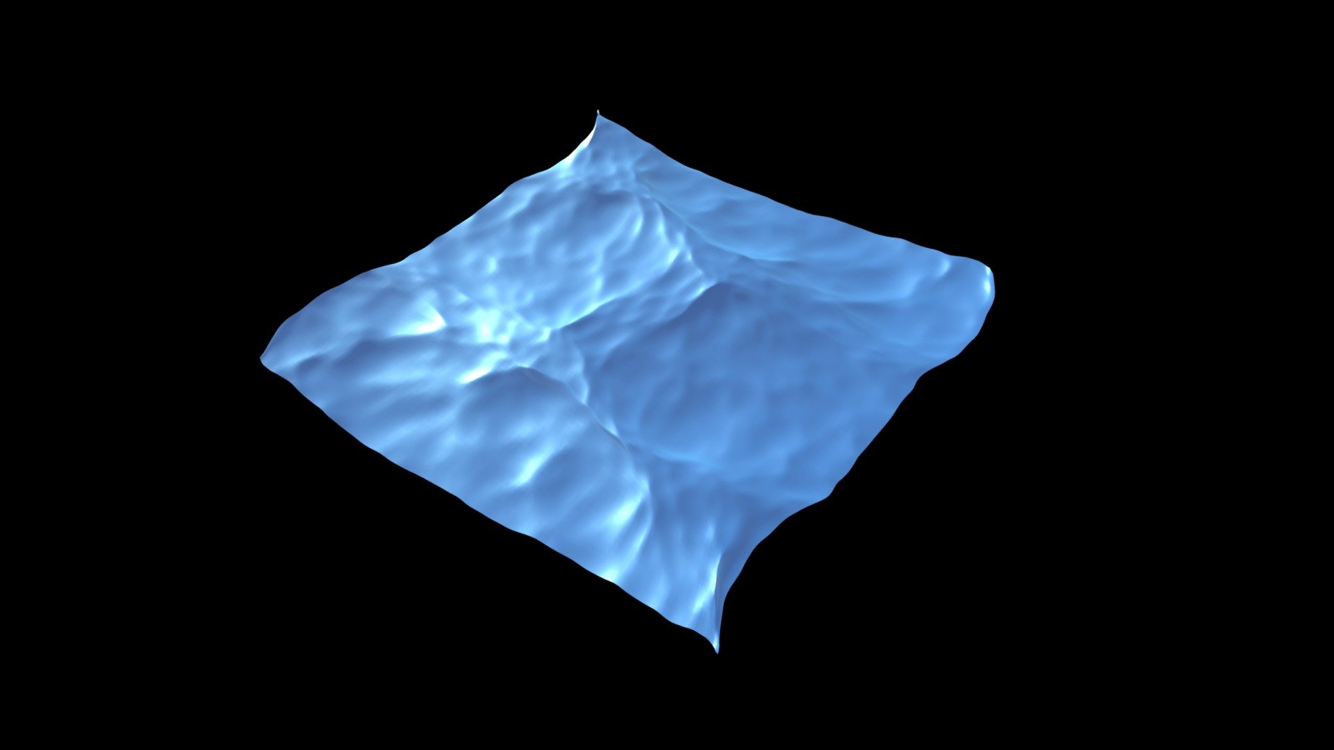 Made in Blender using Ocean Modifier. Exported as OBJ sequence - Ocean Wave Sim - Download Free 3D model by CHEI - UC San Diego (@chei_ucsd) 3d model