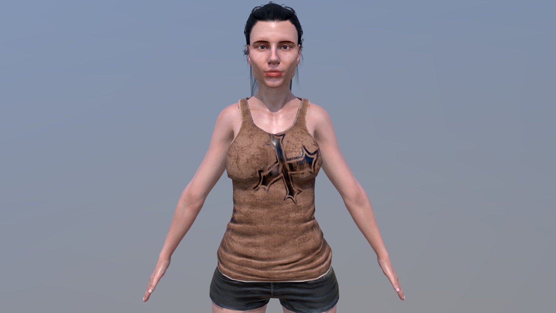 CAROLINE CHARACTER

IF YOU NEED MORE BASE MESH OR ANIMATED REALISTIC CHARACTERS PLEASE CHECK MY PROFILE.

* AVAILABLE FILE FORMATS  :-



3DS MAX   (.max)   ver- 2011



UNREAL ENGINE (.uproject)  ver- 4.19



UNITY 3D  (.unity package)  ver - 2018



MAYA   (.ma , .mb)  ver-2014



CINEMA 4D  (.c4d)     ver- R19      



BLENDER  (.blend)     ver- 2.9



.obj , .mtl



.fbx



* MORPH CONTROLS:-



68 FACE  CONTROLS



07 TONGUE  CONTROLS



- NOTES



MAIN PRODUCT IS HIGH POLY MODEL



ALSO INCLUDED LOW POLY GAME BASE MODEL ONLY IN FBX FORMAT 



PBR TEXTURES USED



RIGGED , ANIMATED , UV MAPED , 



PBR TEXTURES NOT APPLIED IN SOME FILE FORMATS



NO ADDITIONAL PLUGINS USED



- POLYGONS


HIGH POLY MODEL*

27856(POLY)&mdash;44313(TRI)----24530(VERT)&mdash;   



LOW POLY MODEL*

17307(POLY)&mdash;17593(TRI)----10594(VERT)&mdash;





![] - CAROLINE CHARACTER - Buy Royalty Free 3D model by jasirkt 3d model