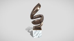 Modern Abstract Bronze Art Sculpture 19 modern, installation, luxury, shape, gallery, decor, statue, vivid, art, abstract, sculpture, dercoratice