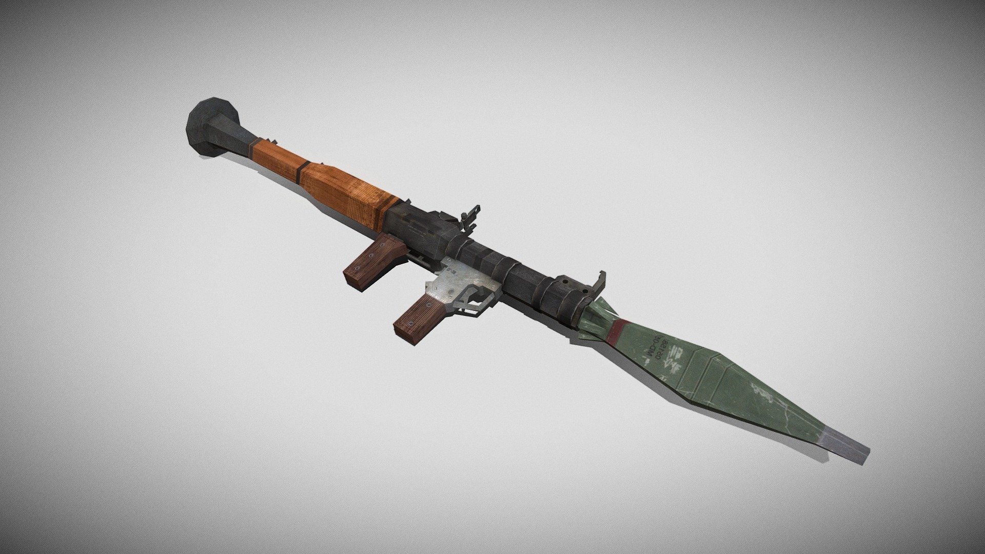 Rocket Launcher RPG 7 Military Weapons - RPG7 Rocket Launcher - Download Free 3D model by Ivan008 (@hukan008) 3d model