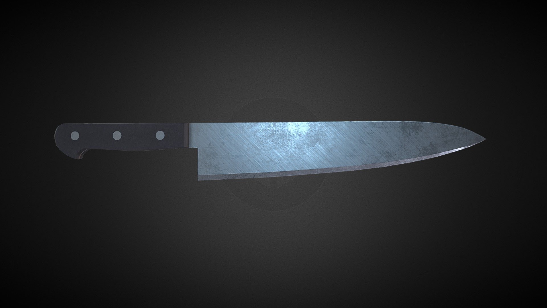 Used kitchen knife (Lowpoly).

4k quality textures.

Textured with Substance Painter 2 3d model