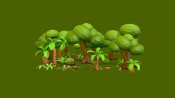 Low Poly Jungle Pack