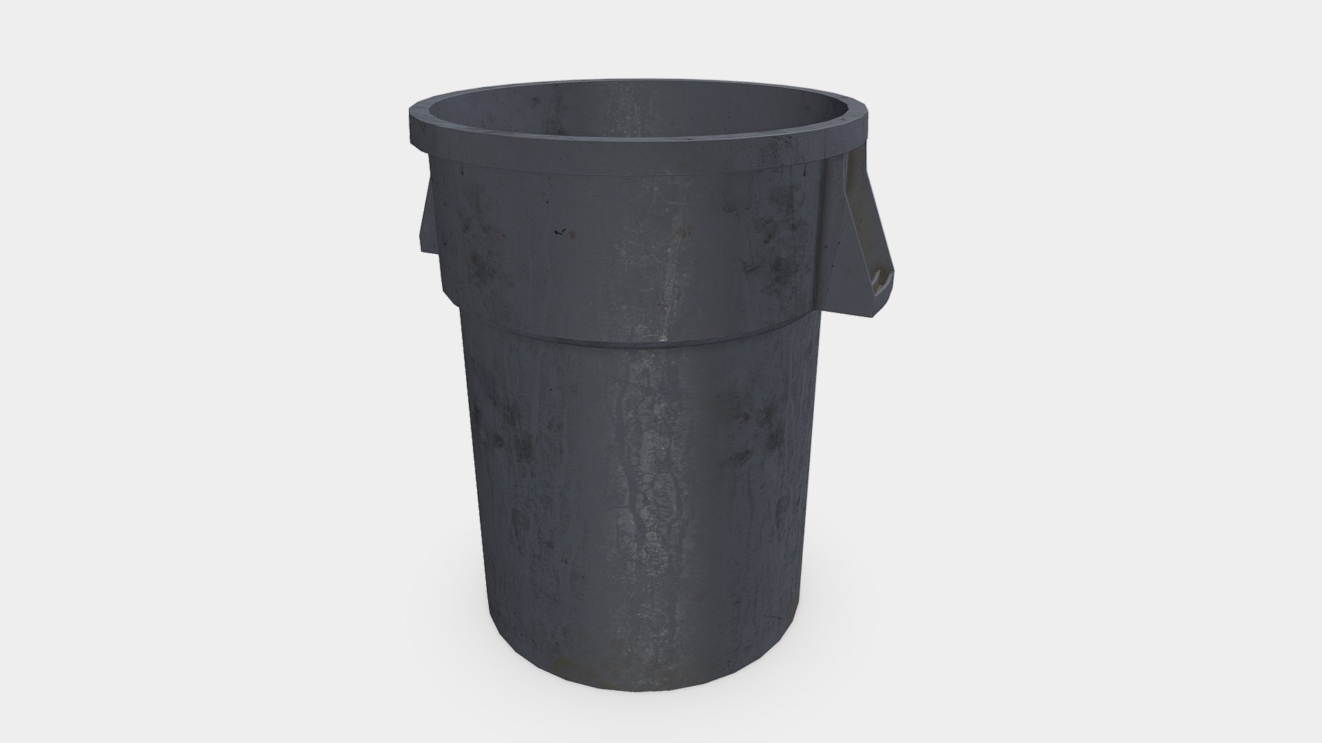 This is a game ready trash can I made for a personal project I am working on. The model consist of 3 8bit 4k textures (Base color, roughness, normal). I have also attached a 1k and 2k version 3d model