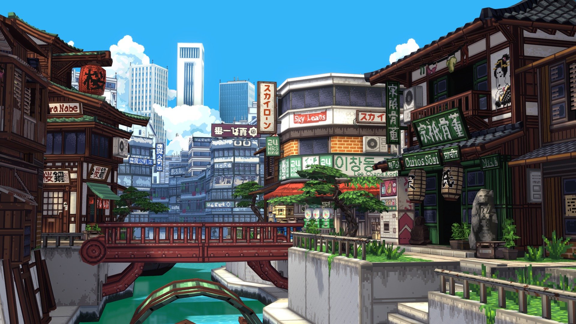 Please turn on the animation for city ambience!


This took a long time to make! The hardest part was making it look fine on sketchfab. Also I'm submitting this to the January contest in February.... yeah. But it still fits the criteria!

I imagined a more &ldquo;Yakuza