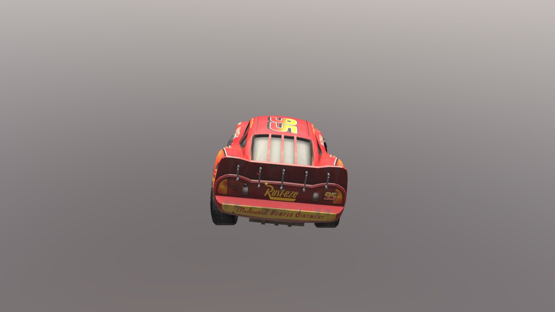 Lightning Is A Racer From The Piston Cup From Cars Movie
Cars Video Game:Race-O-Rama
Disney&amp;Pixar. Copyright - Lightning McQueen - 3D model by CarsFanLol 3d model