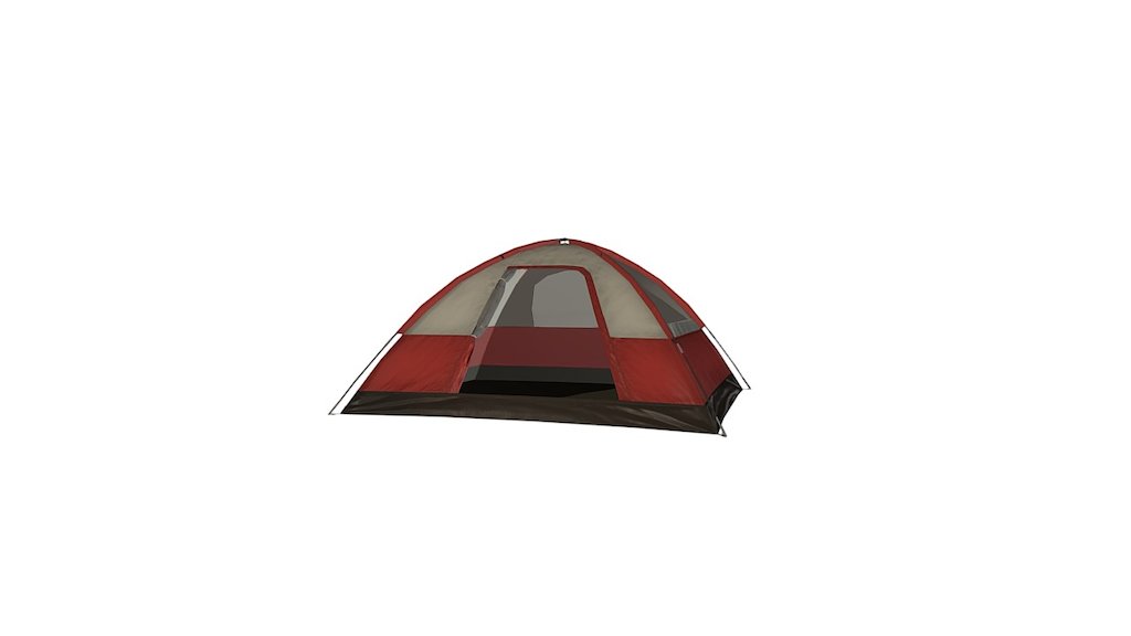 Credit: -link removed- - Tent - Download Free 3D model by pushmatrix (@tentacular) 3d model