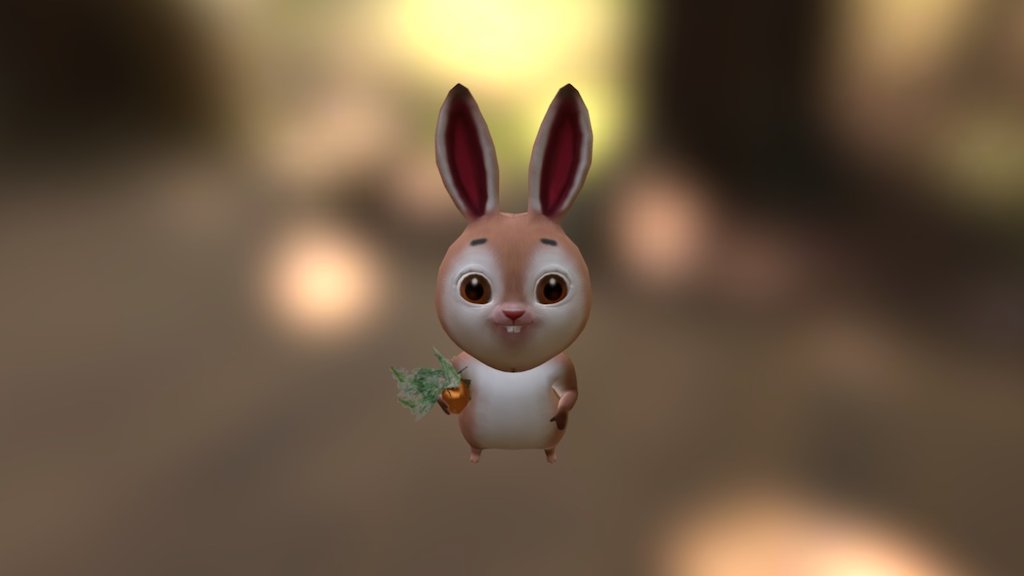 Rabbit Attack - 3D model by MasterXL64 3d model