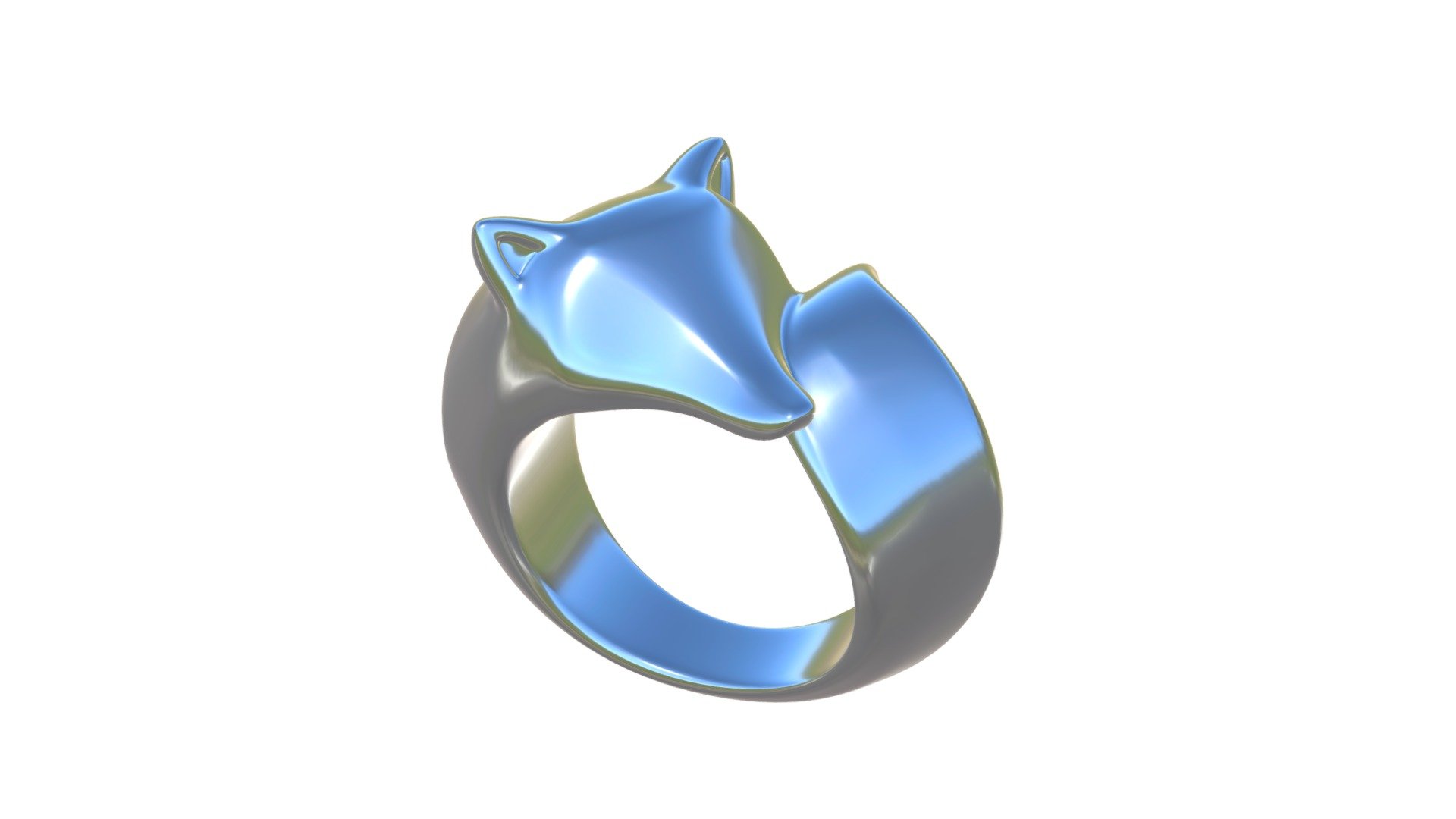 Ring, fox. Copy from photo. Ready for 3d-print.

Inner diameter: 17.1 mm. Size: 26,6 x 27 x 15,5 mm. Volume: 2,22 cm3.

Кольцо, лиса. Готово к 3д-печати 3d model