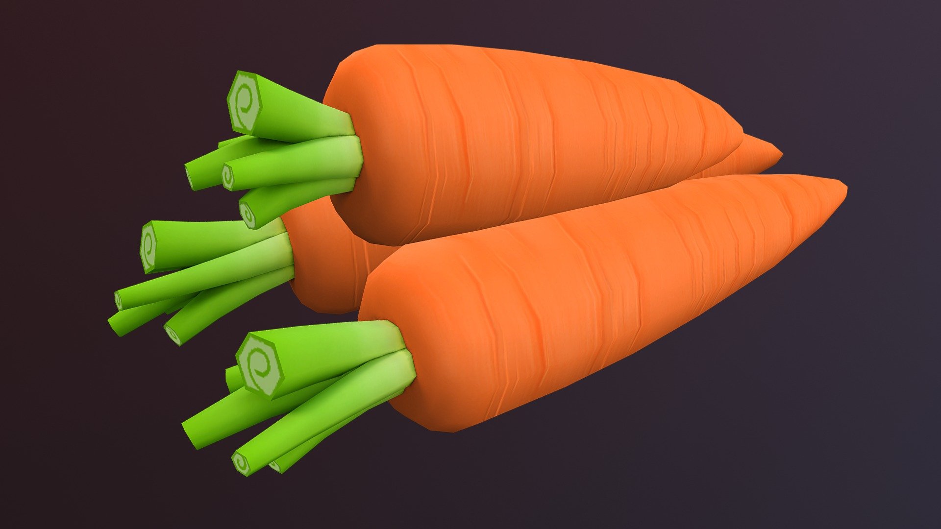 Carrot - 3D model by LightPhantom 3d model
