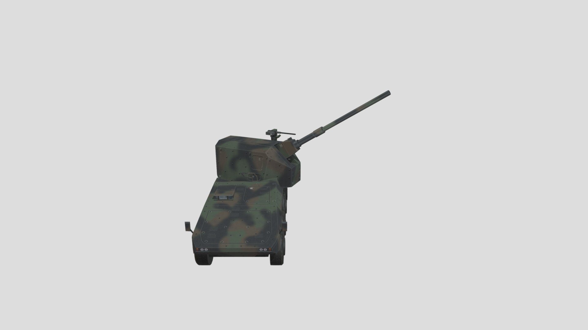 Boxer GTK Artillery Action - 3D model by Ironhospital (@irvghjmgjhk) 3d model
