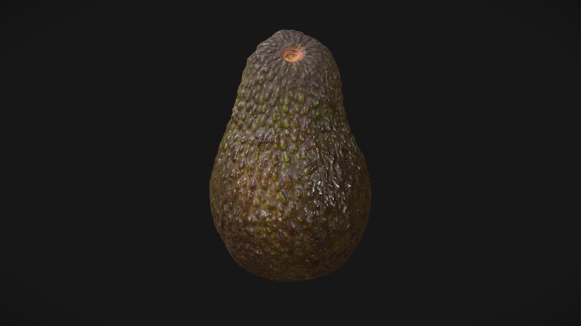 3D scan of an avocado 3d model