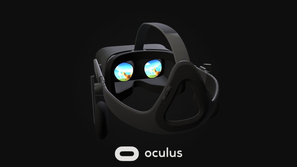 Oculus Rift - Buy Royalty Free 3D model by Virtual Studio (@virtualstudio) 3d model