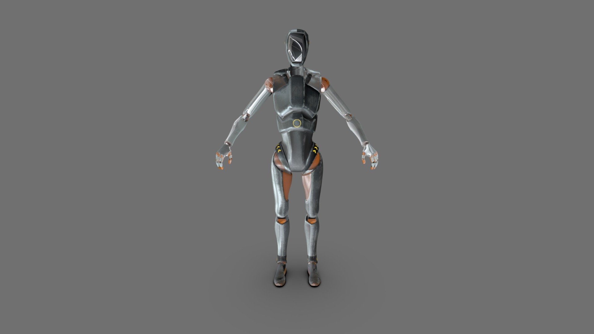 Robot - Download Free 3D model by yarusuarez 3d model