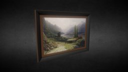 Frame 01 C frame, scenery, misc, painting, antique, silver, furniture, metal, picture, poster, classical, canvas, lamination, coll, architecture, glass, 3d, art, design, house, wood, decoration, interior, gold, wall, misam, rizvi