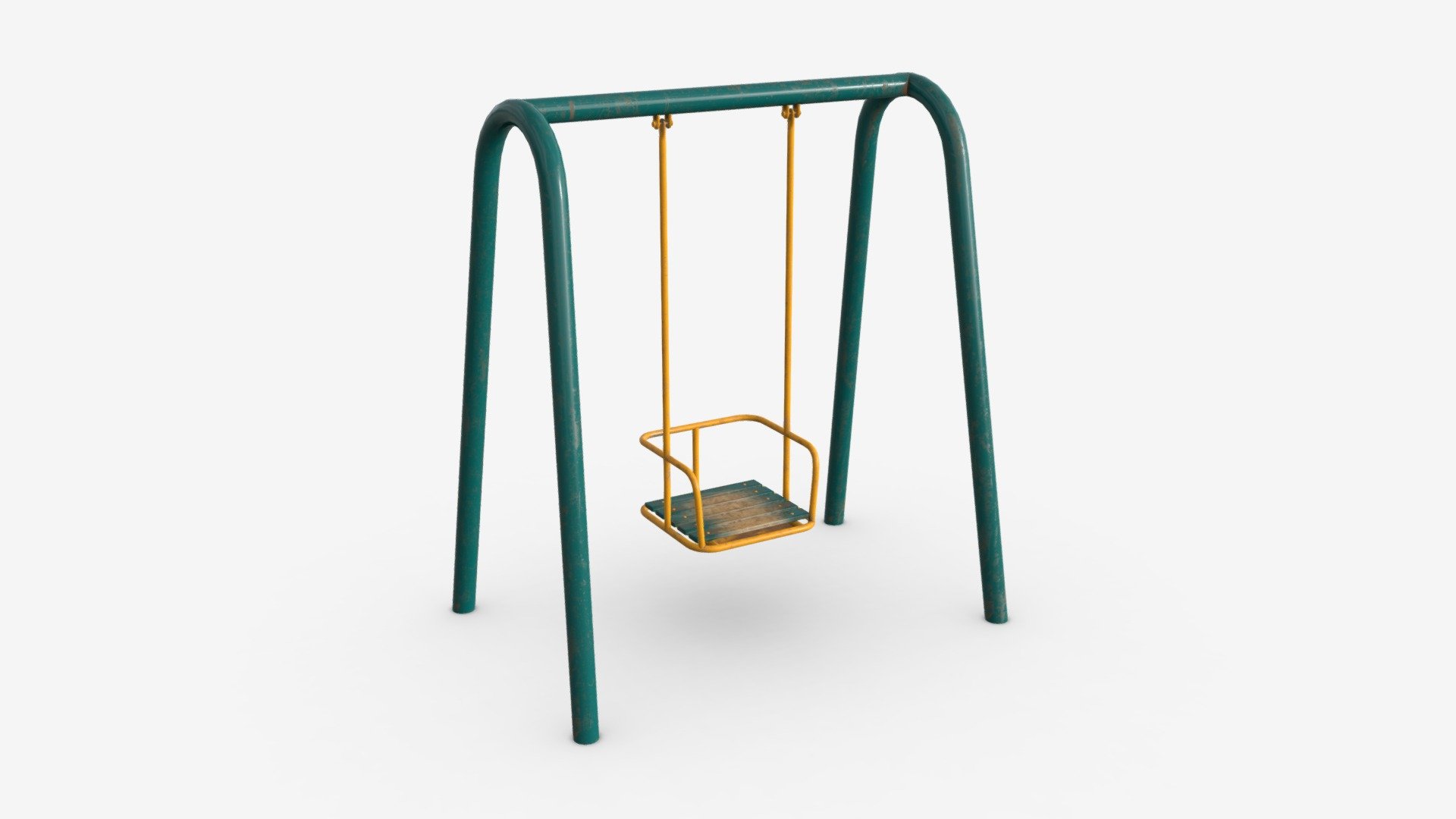 Playground metal swing 01 - Buy Royalty Free 3D model by HQ3DMOD (@AivisAstics) 3d model