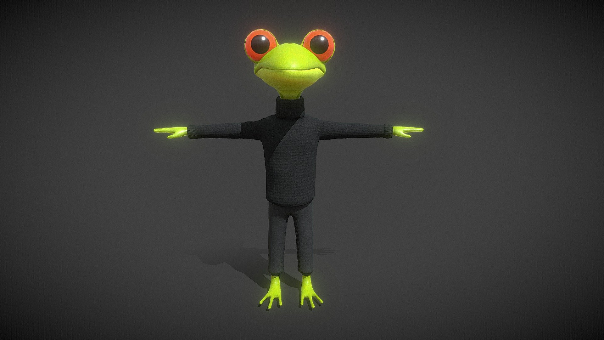 humanoid toad cartoon Character for Video Game Engine (Unity or Unreal)
multiples udims

https://www.artstation.com/pablito0202 - humanoid toad cartoon - Download Free 3D model by Huanart 3d model