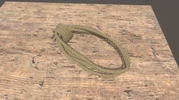 Coiled Rope rope, coiled